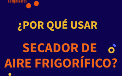 ¿Por qué es importante secar el aire comprimido?